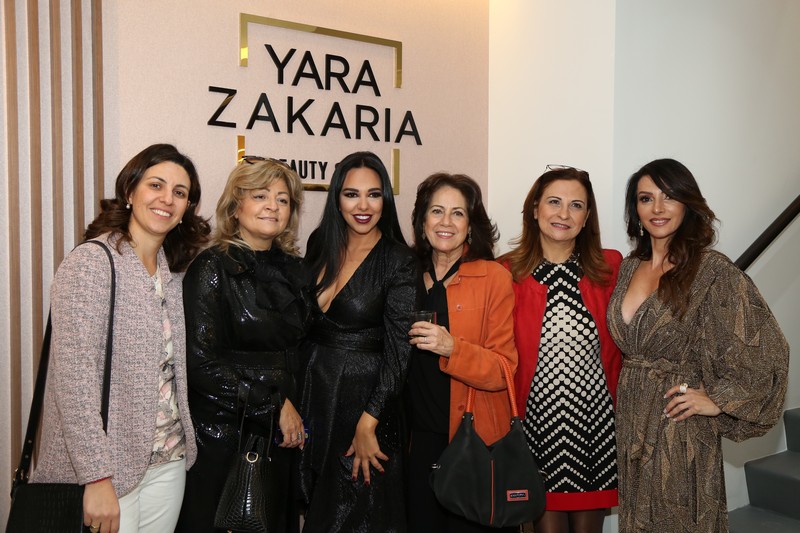 A festive opening for YARA ZAKARIA new Beauty Space